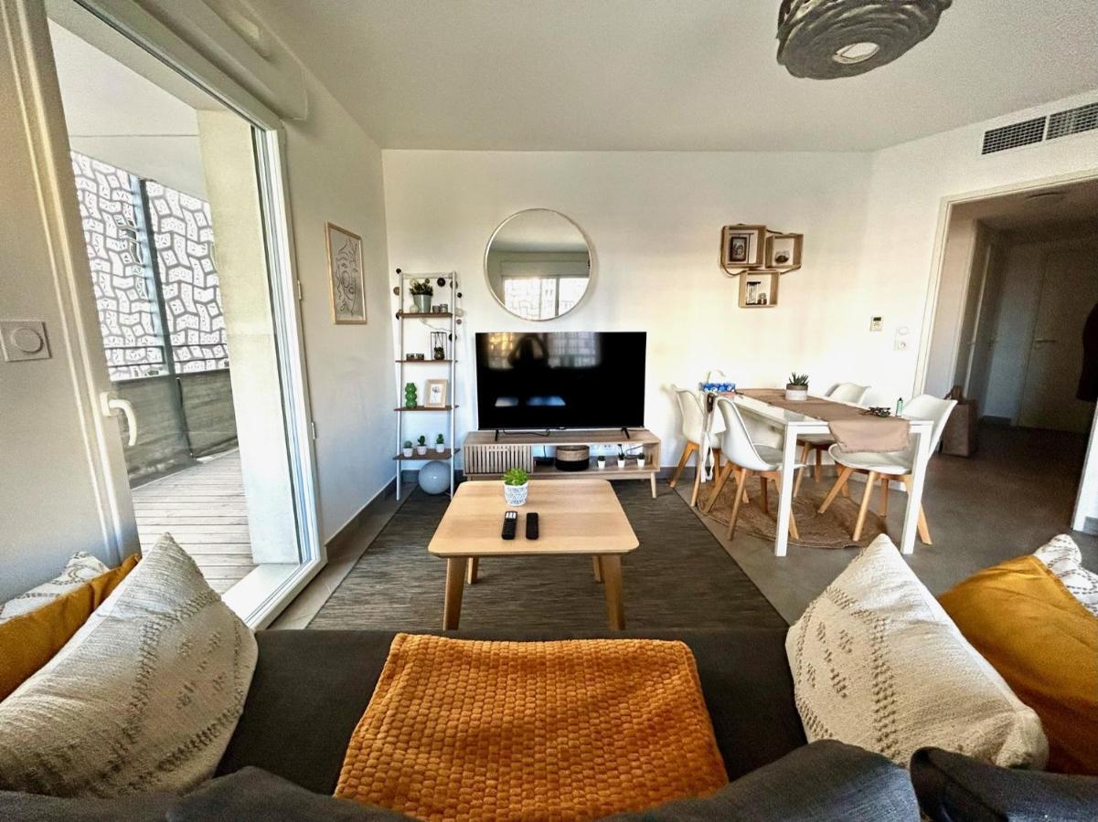 Appartement Cosy - Port Marianne - Garage Sous Sol Montpellier Luaran gambar