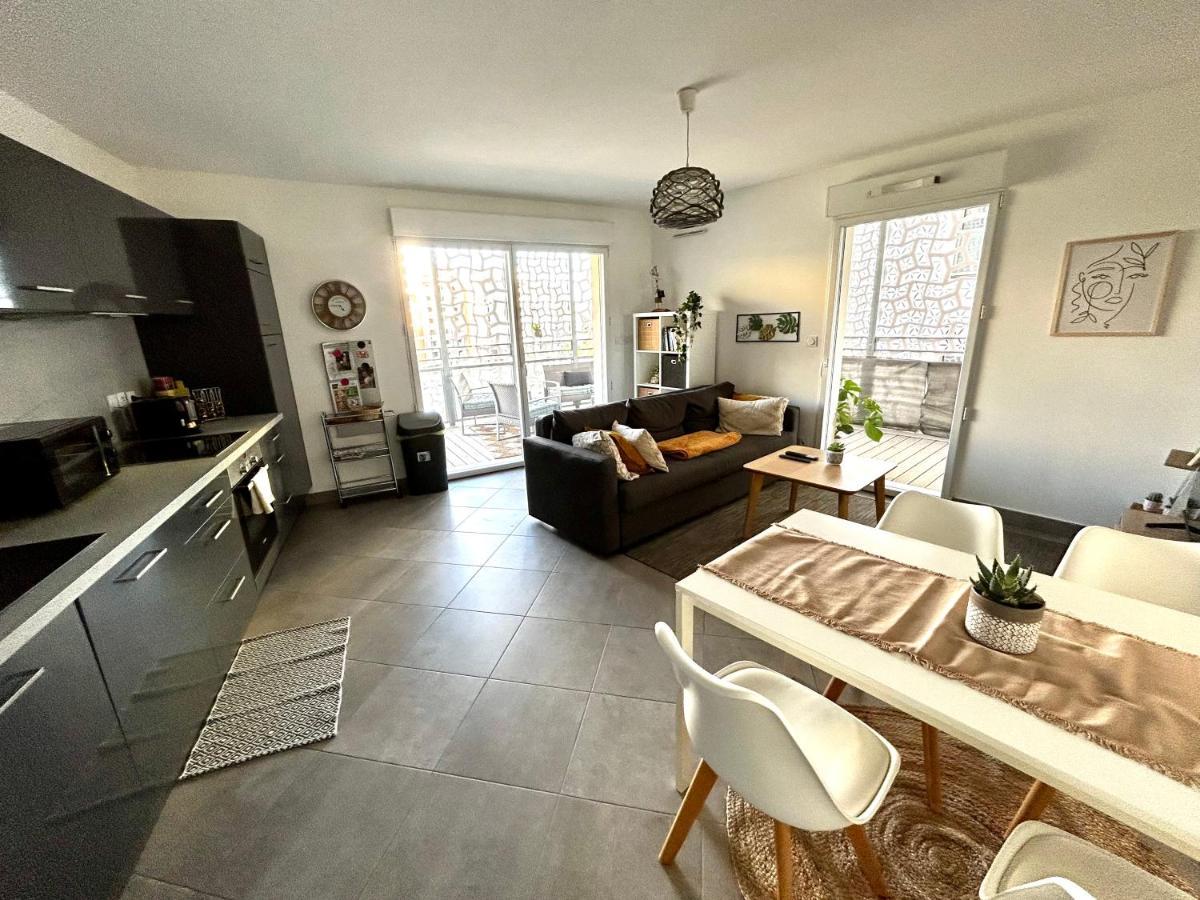 Appartement Cosy - Port Marianne - Garage Sous Sol Montpellier Luaran gambar